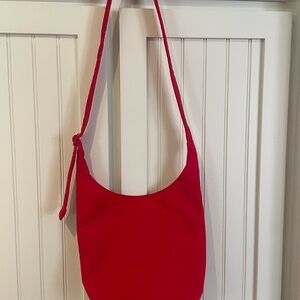 BAGGU Red Small Nylon Sling NWOT